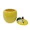 5.5" Lemon Ceramic Sugar Jar with Lid by Ashland®